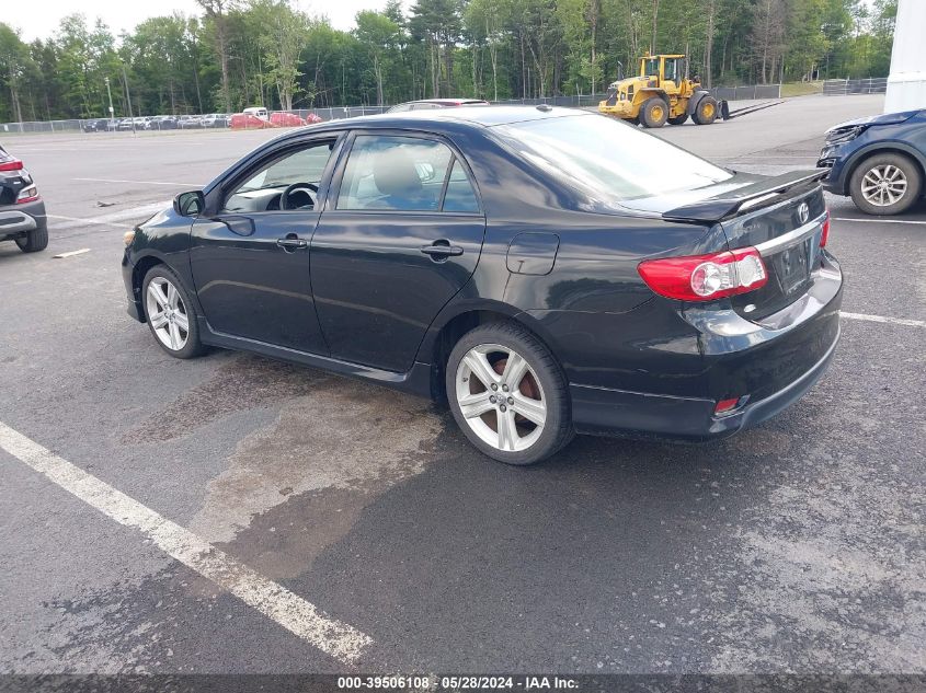 2013 Toyota Corolla S VIN: 2T1BU4EE2DC071642 Lot: 39506108