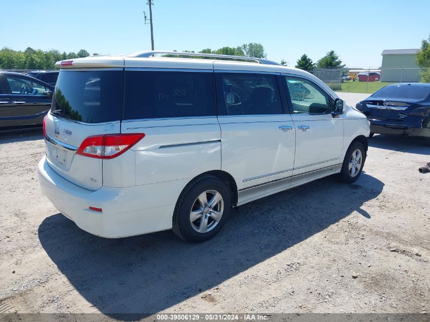 2016 Nissan Quest Platinum/S/Sl/Sv VIN: JN8AE2KP7G9152279 Lot: 39506129