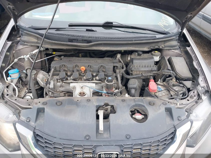 2014 Honda Civic Lx VIN: 19XFB2F59EE027795 Lot: 39506131