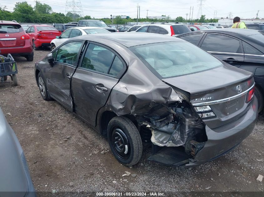 2014 Honda Civic Lx VIN: 19XFB2F59EE027795 Lot: 39506131