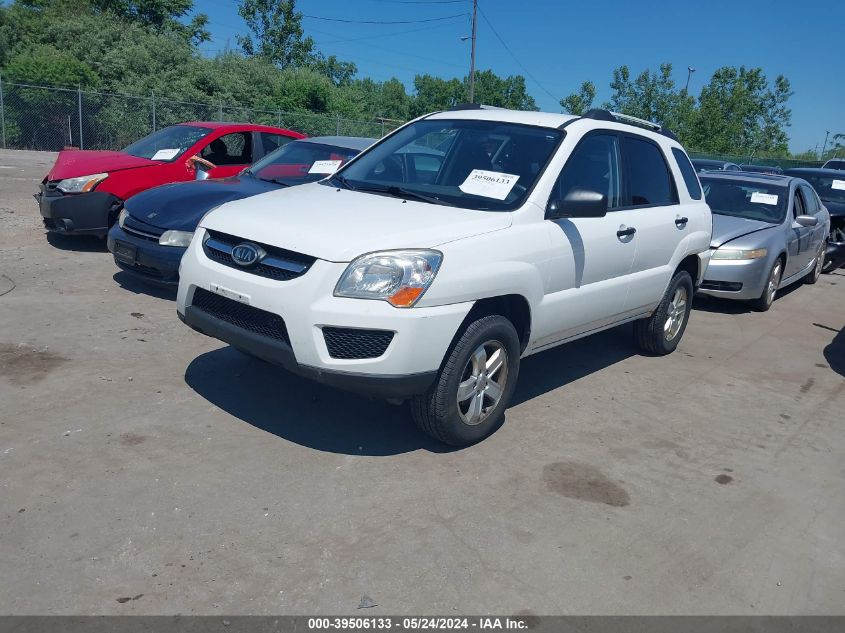 2009 Kia Sportage Lx V6 VIN: KNDJE723097585852 Lot: 39506133