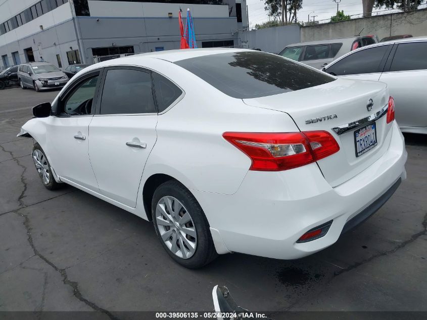 2016 Nissan Sentra S VIN: 3N1AB7AP3GY338403 Lot: 39506135