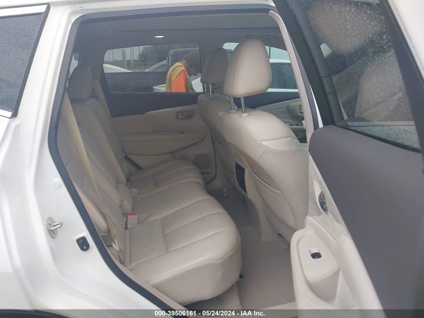 2015 Nissan Murano Sl VIN: 5N1AZ2MG0FN233140 Lot: 39506161