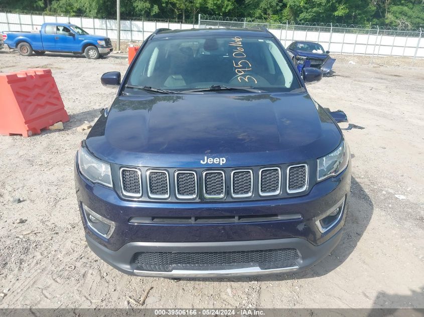 2020 Jeep Compass Limited 4X4 VIN: 3C4NJDCB7LT215311 Lot: 39506166