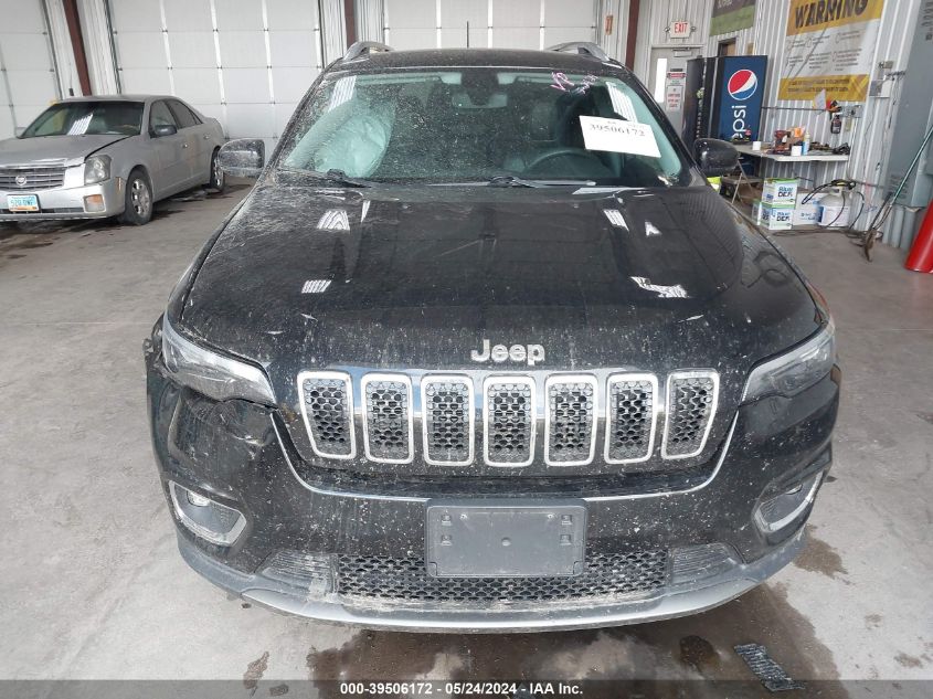 2019 Jeep Cherokee Limited 4X4 VIN: 1C4PJMDX1KD141679 Lot: 39506172