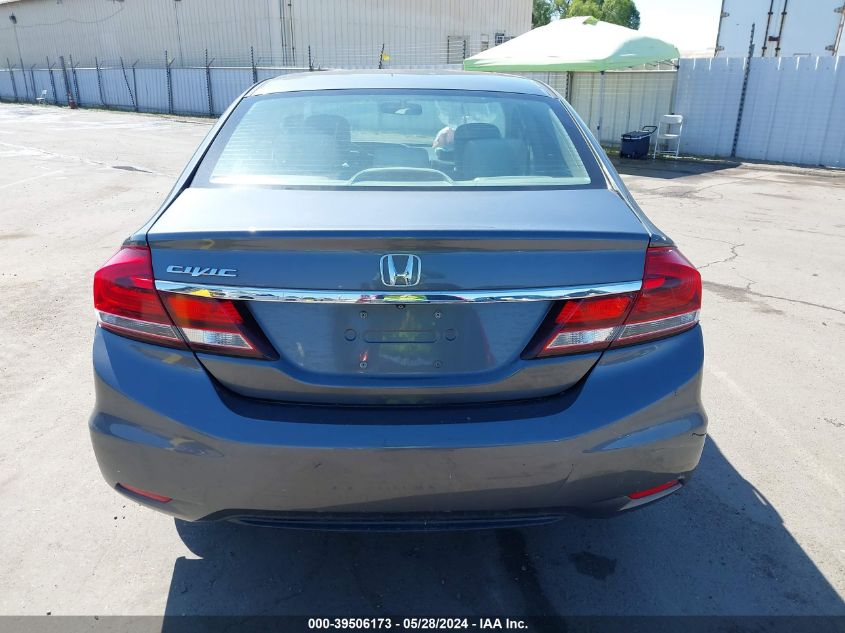 2013 Honda Civic Lx VIN: 19XFB2F54DE214229 Lot: 39506173