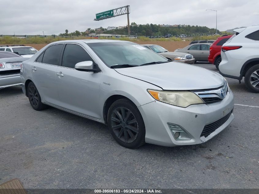 2012 Toyota Camry Hybrid Xle VIN: 4T1BD1FK3CU051559 Lot: 39506183