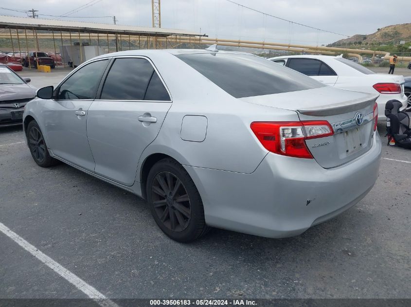 2012 Toyota Camry Hybrid Xle VIN: 4T1BD1FK3CU051559 Lot: 39506183