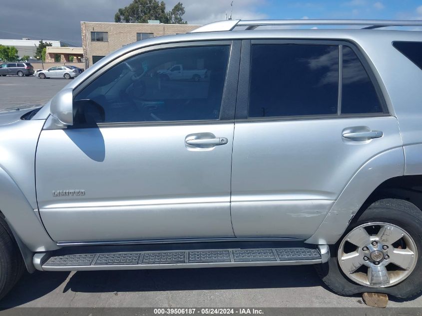 2003 Toyota 4Runner Limited V6 VIN: JTEZU17R630009064 Lot: 39506187