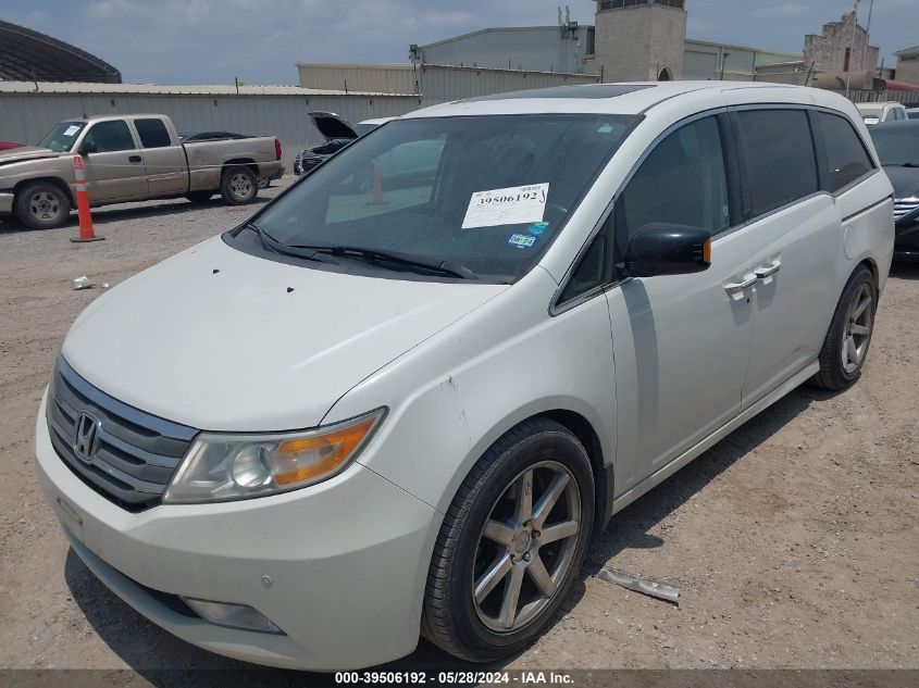 2013 Honda Odyssey Touring/Touring Elite VIN: 5FNRL5H99DB012671 Lot: 39506192