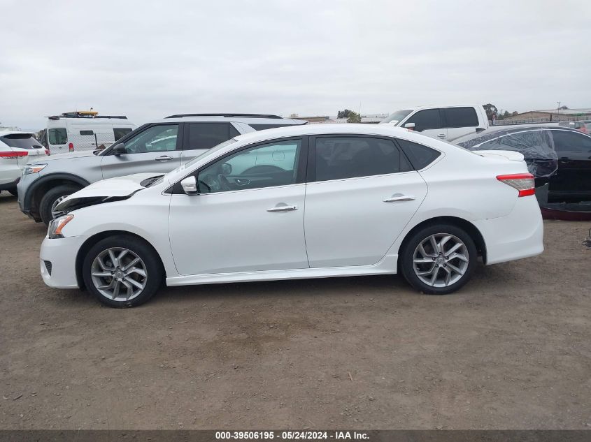 2015 Nissan Sentra Sr VIN: 3N1AB7AP1FY300831 Lot: 39506195