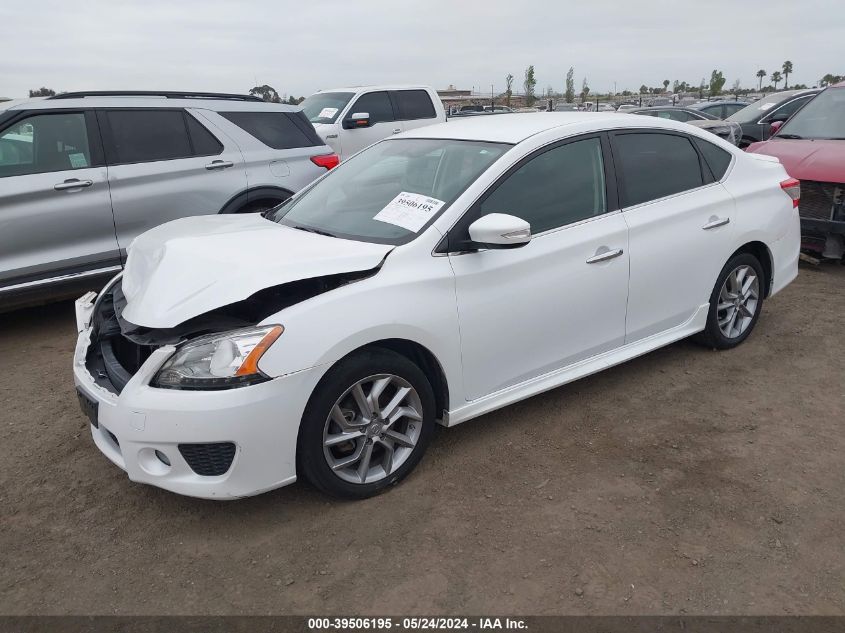 2015 Nissan Sentra Sr VIN: 3N1AB7AP1FY300831 Lot: 39506195