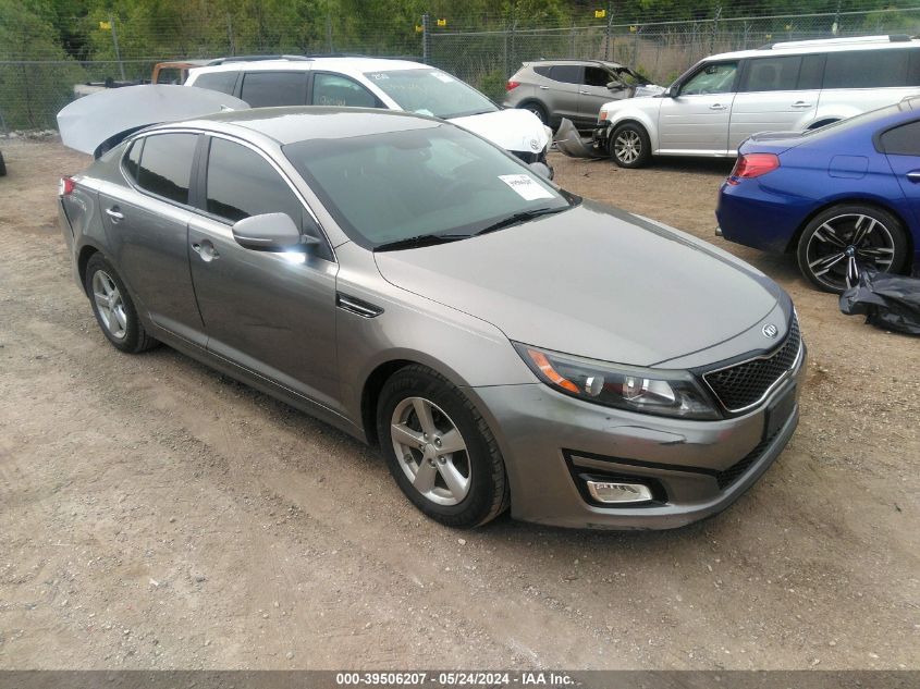 2014 Kia Optima Lx VIN: 5XXGM4A75EG285547 Lot: 39506207