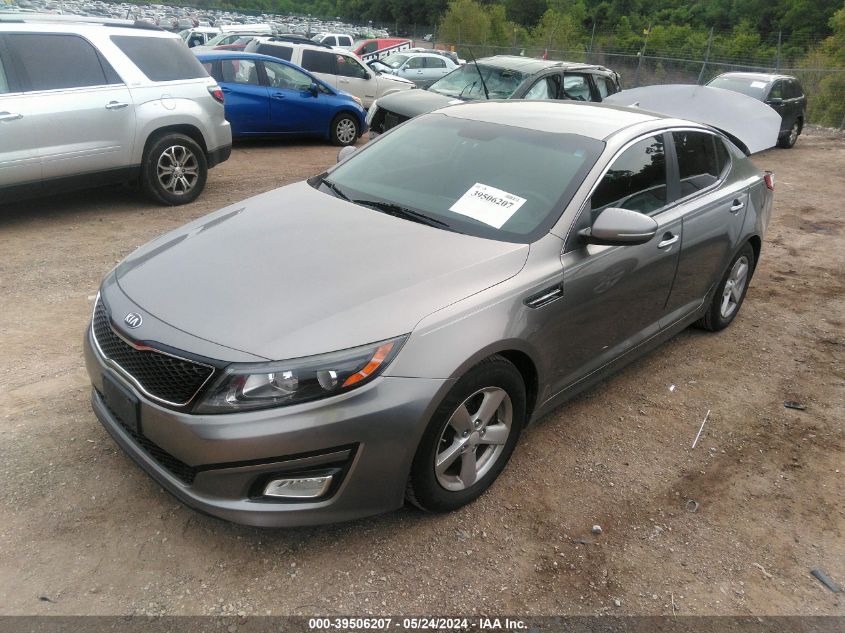 2014 Kia Optima Lx VIN: 5XXGM4A75EG285547 Lot: 39506207