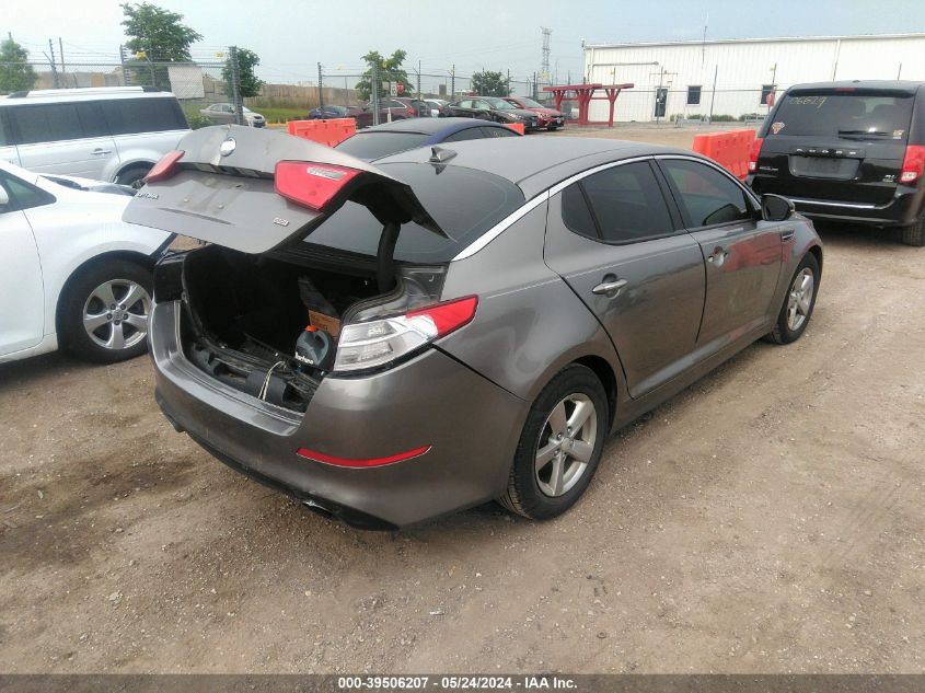 2014 Kia Optima Lx VIN: 5XXGM4A75EG285547 Lot: 39506207