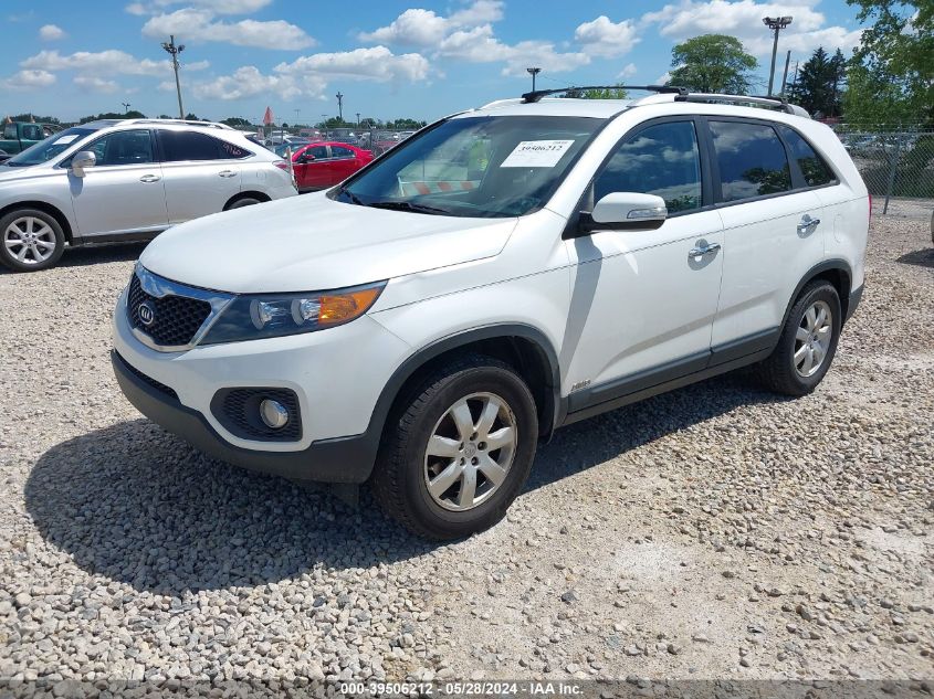 2012 Kia Sorento Lx VIN: 5XYKTDA66CG265823 Lot: 39506212