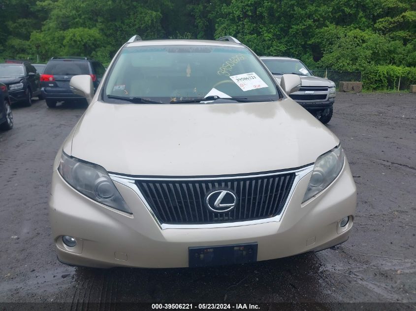 2011 Lexus Rx 350 VIN: 2T2BK1BA1BC082808 Lot: 39506221