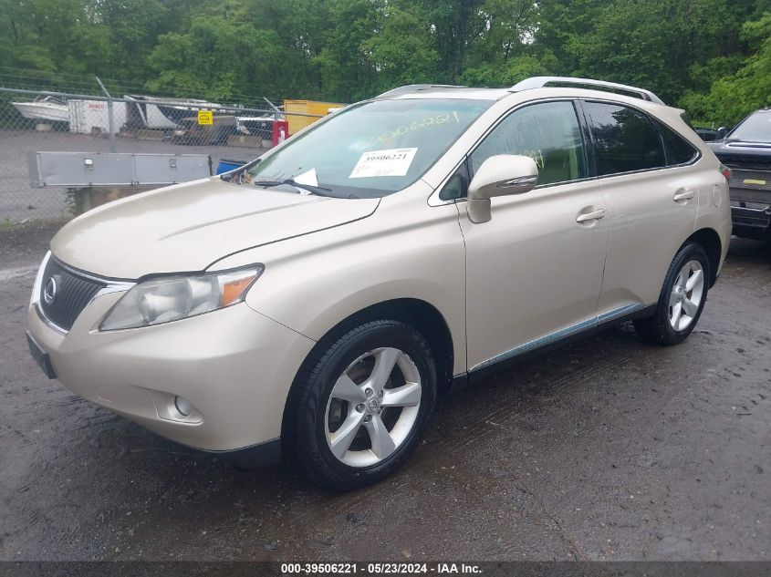 2011 Lexus Rx 350 VIN: 2T2BK1BA1BC082808 Lot: 39506221