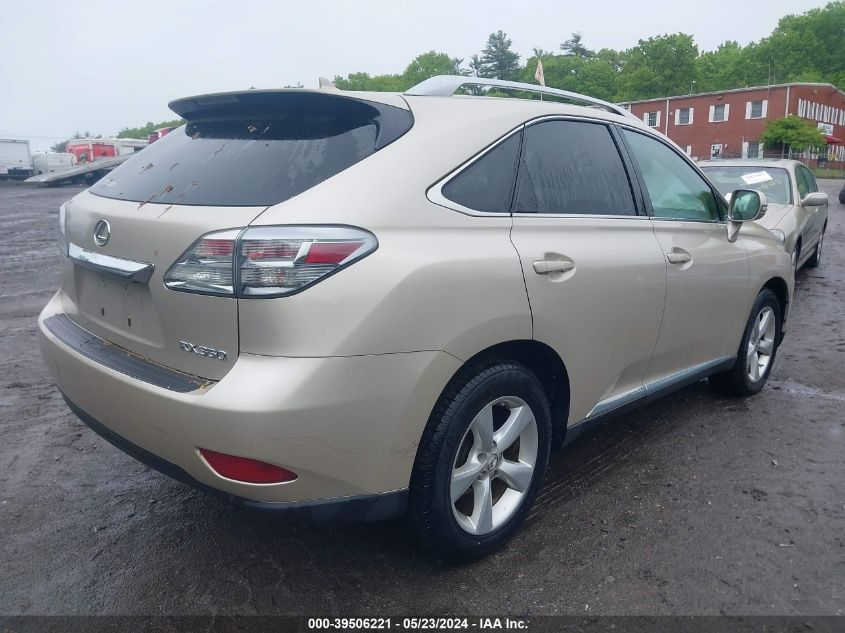 2011 Lexus Rx 350 VIN: 2T2BK1BA1BC082808 Lot: 39506221