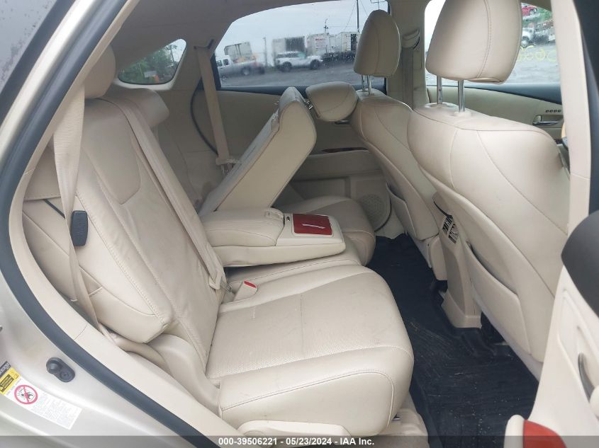 2011 Lexus Rx 350 VIN: 2T2BK1BA1BC082808 Lot: 39506221