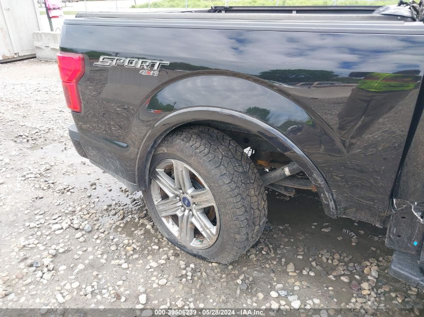 2019 Ford F-150 Lariat VIN: 1FTFW1E15KFD51020 Lot: 39506239