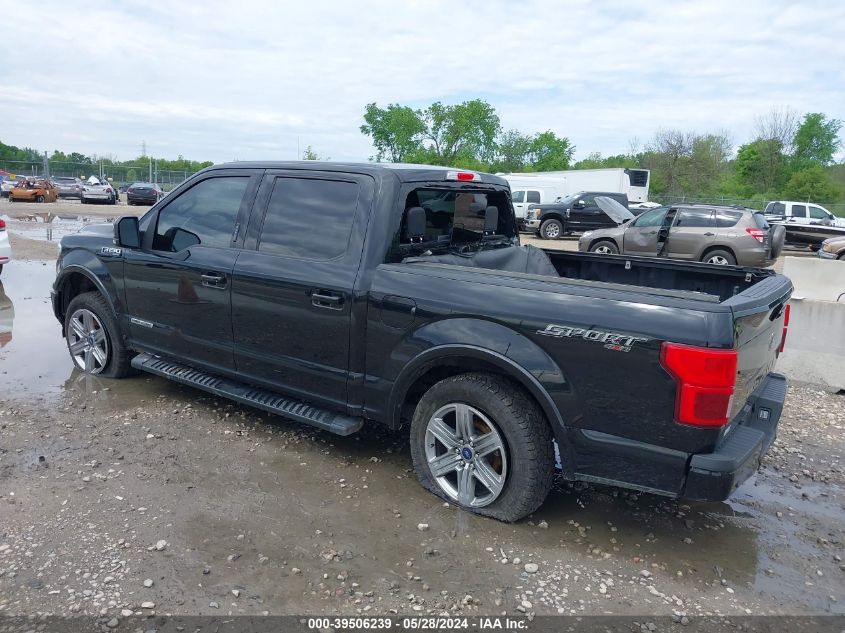 2019 Ford F-150 Lariat VIN: 1FTFW1E15KFD51020 Lot: 39506239