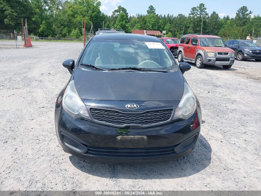 2015 Kia Rio Lx VIN: KNADM4A33F6459385 Lot: 39506241