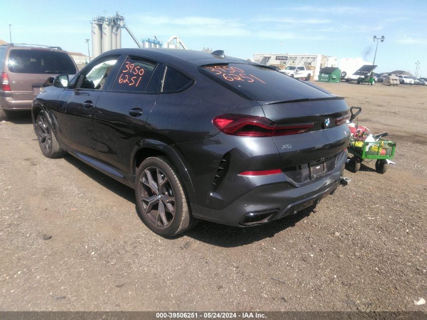 VIN 5UXCY8C07N9M36135 2022 BMW X6, M50I no.3