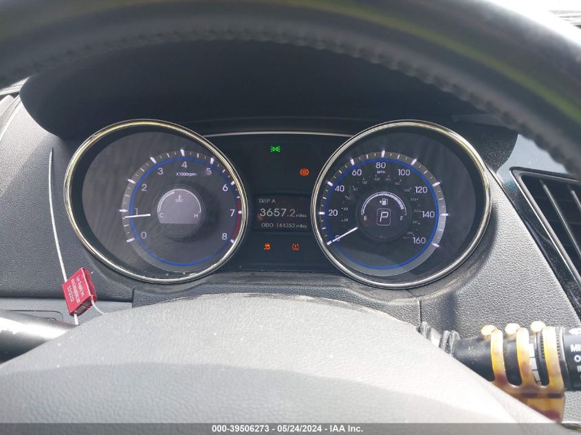 2013 Hyundai Sonata Limited VIN: 5NPEC4AC9DH602563 Lot: 39506273