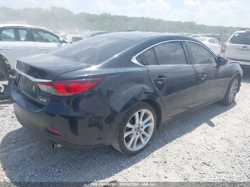 2014 Mazda Mazda6 I Touring VIN: JM1GJ1V65E1143722 Lot: 39506283