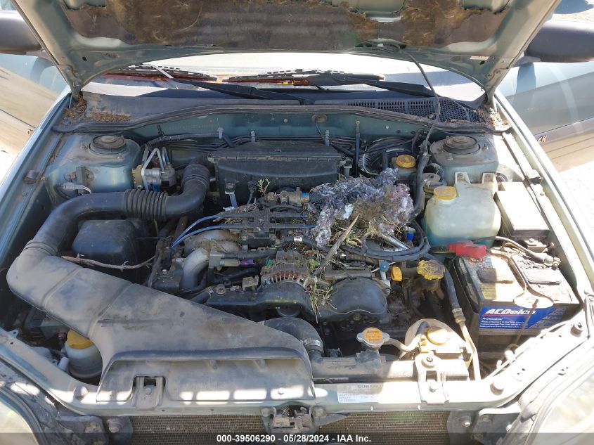 2003 Subaru Outback VIN: 4S3BH675037626004 Lot: 39506290