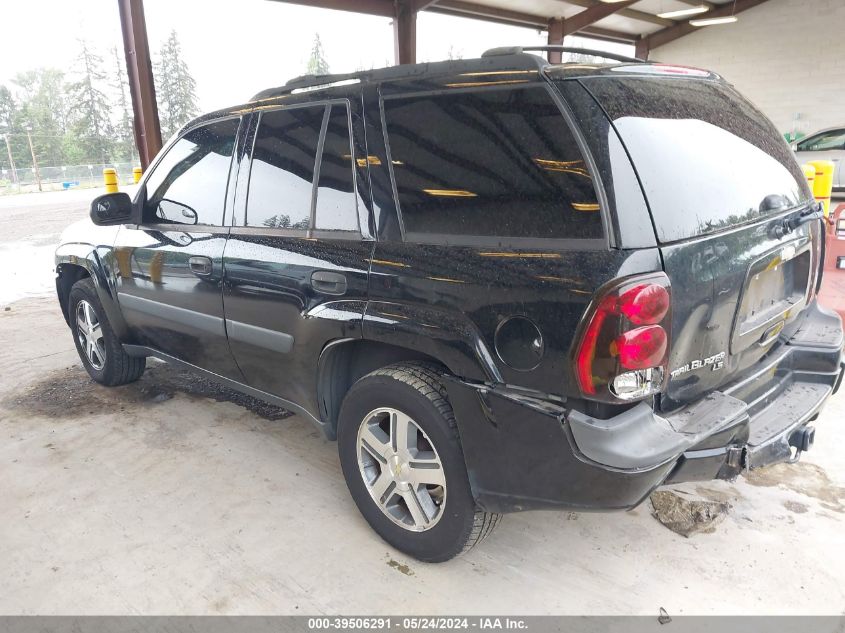 2005 Chevrolet Trailblazer Ls VIN: 1GNDT13S752343256 Lot: 39506291