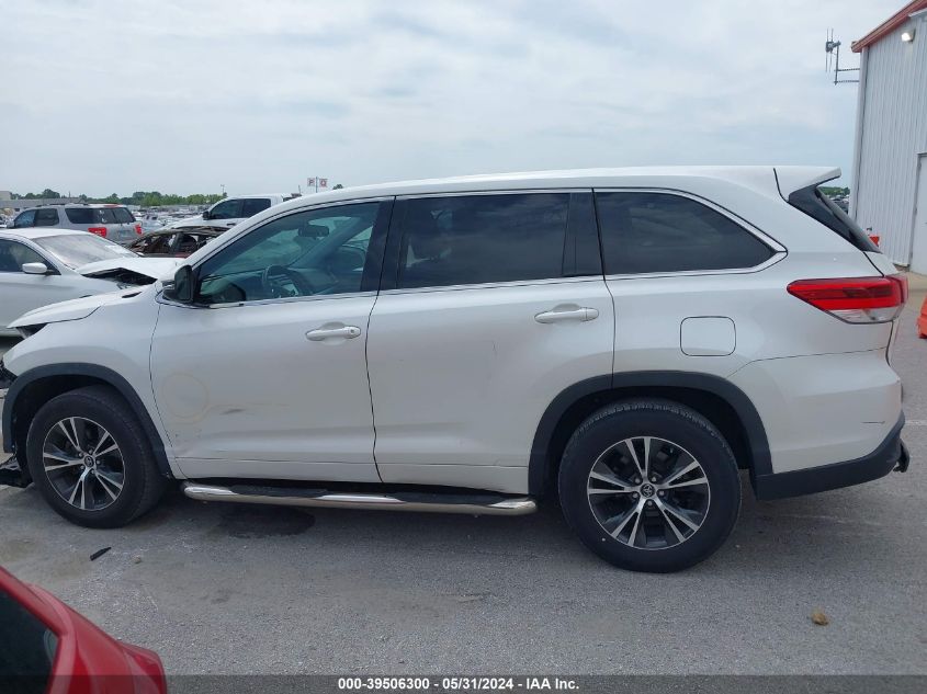 2018 Toyota Highlander Le VIN: 5TDZARFH6JS038191 Lot: 39506300