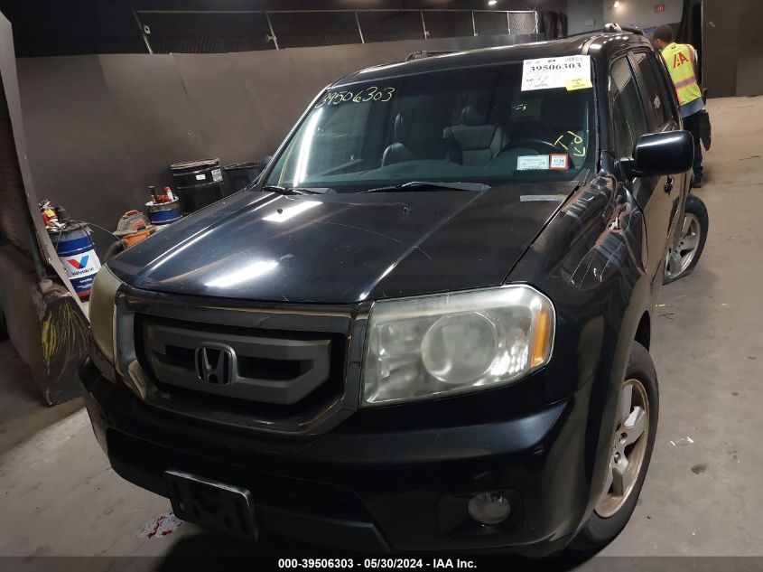 2011 Honda Pilot Ex-L VIN: 5FNYF4H6XBB086665 Lot: 39506303