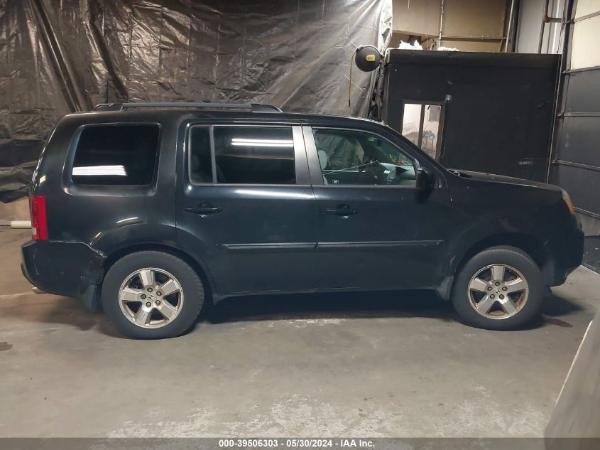 2011 Honda Pilot Ex-L VIN: 5FNYF4H6XBB086665 Lot: 39506303