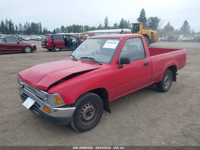 1993 Toyota Pickup 1/2 Ton Short Wheelbase VIN: JT4RN81A9P5159210 Lot: 39506308