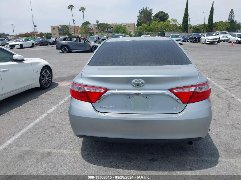 2015 Toyota Camry Le VIN: 4T1BF1FK6FU898462 Lot: 39506315