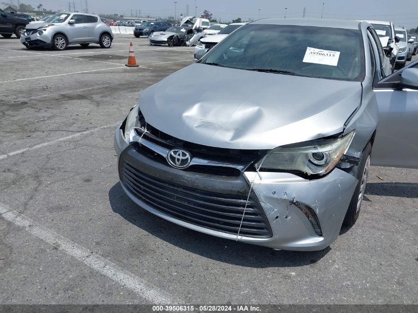 2015 Toyota Camry Le VIN: 4T1BF1FK6FU898462 Lot: 39506315