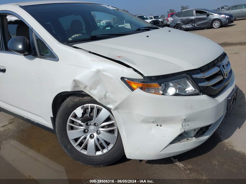 2015 Honda Odyssey Lx VIN: 5FNRL5H29FB079194 Lot: 39506316