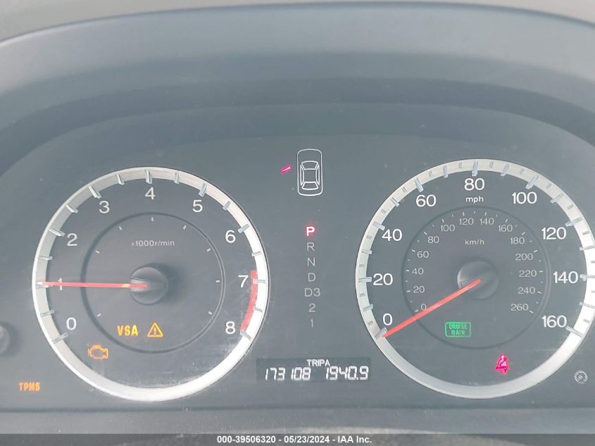 2010 Honda Accord 3.5 Ex-L VIN: 5KBCP3F84AB005424 Lot: 39506320