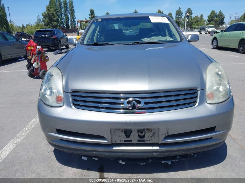 2004 Infiniti G35 VIN: JNKCV51E94M615634 Lot: 39506334