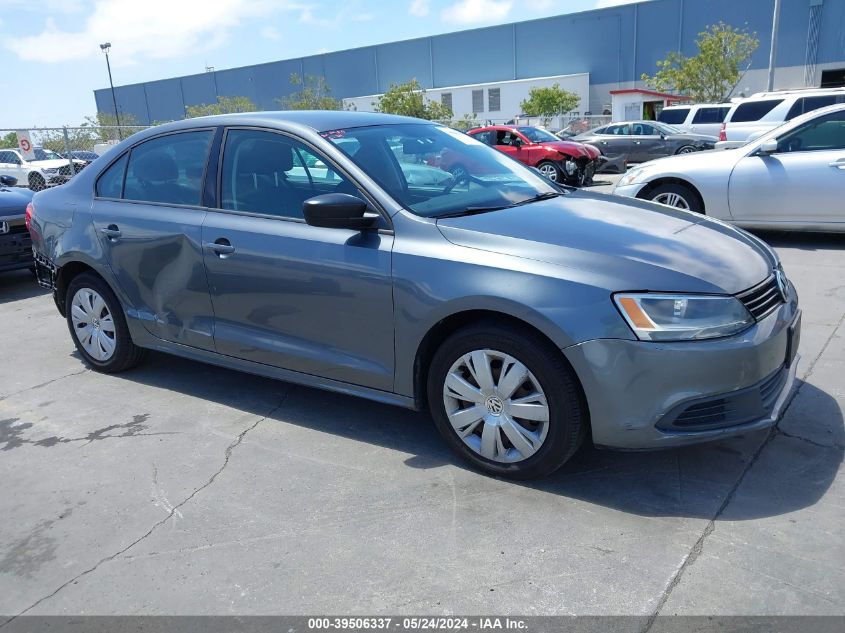 2012 Volkswagen Jetta 2.0L S VIN: 3VW2K7AJ3CM348490 Lot: 39506337