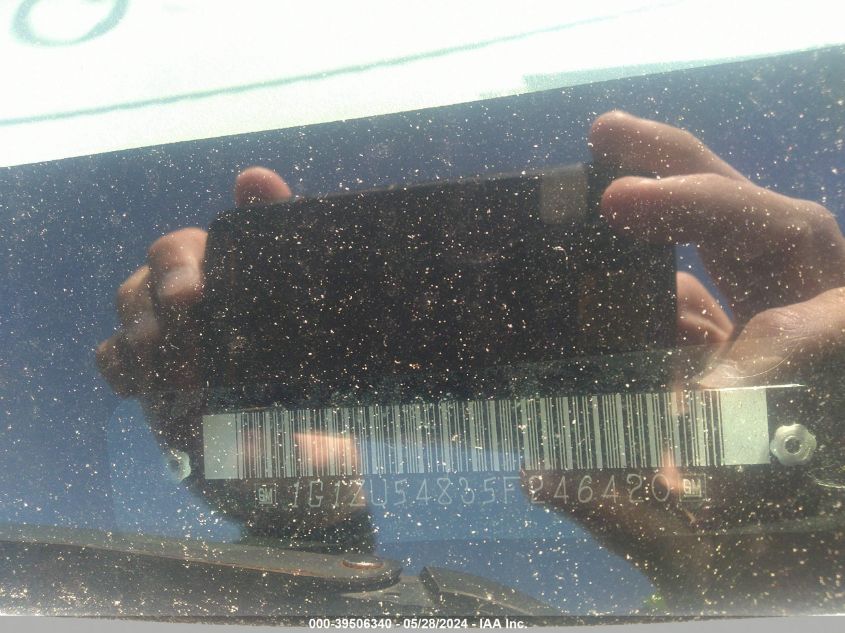 2005 Chevrolet Malibu Lt VIN: 1G1ZU54835F246420 Lot: 39506340