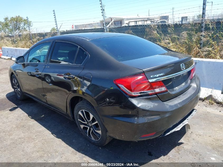 2013 HONDA CIVIC EX - 19XFB2F89DE202460