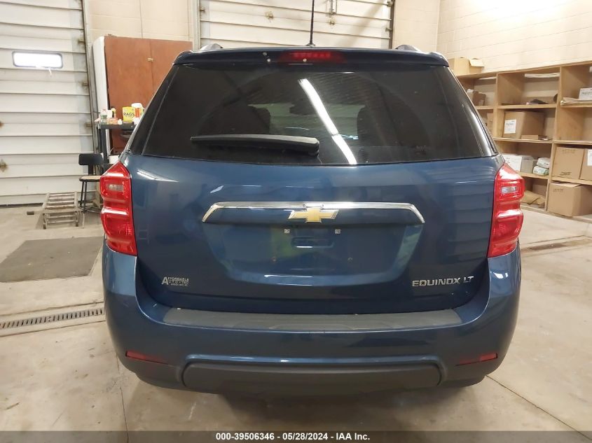 2016 Chevrolet Equinox Lt VIN: 2GNALCEKXG6301830 Lot: 39506346