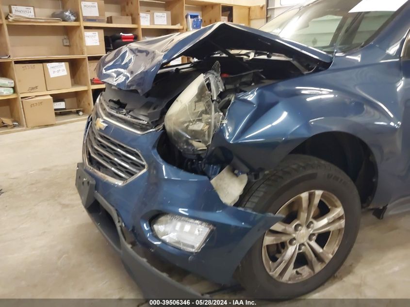 2016 Chevrolet Equinox Lt VIN: 2GNALCEKXG6301830 Lot: 39506346