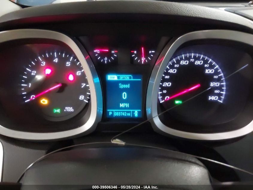 2016 Chevrolet Equinox Lt VIN: 2GNALCEKXG6301830 Lot: 39506346