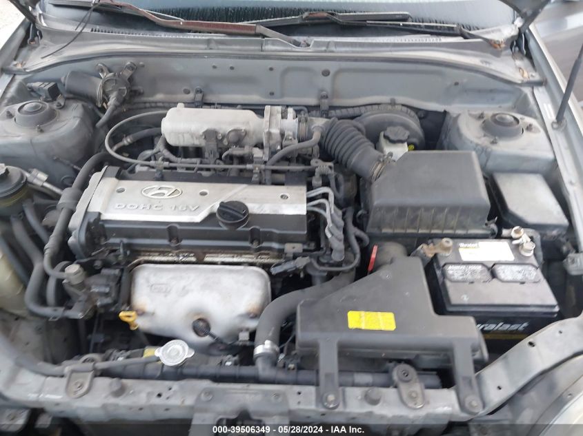 2005 Hyundai Accent Gls VIN: KMHCG45C75U605048 Lot: 39506349