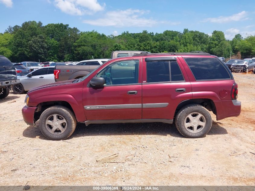 2004 Chevrolet Trailblazer Ls VIN: 1GNDS13S842342005 Lot: 39506369