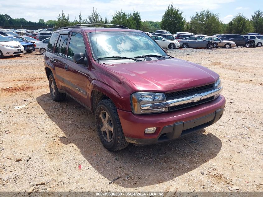 2004 Chevrolet Trailblazer Ls VIN: 1GNDS13S842342005 Lot: 39506369